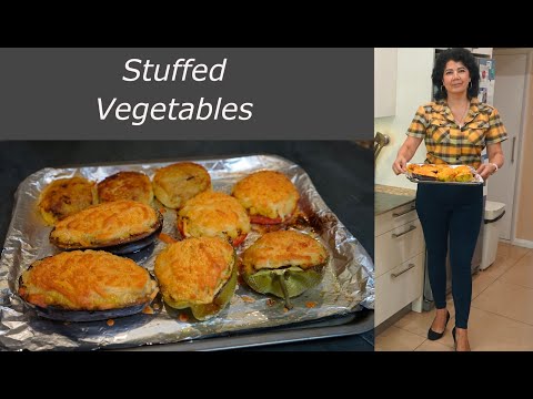 Stuffed Vegetables #stuffed vegetables #vegetarian