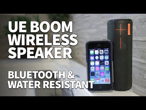 UE Boom Bluetooth Wireless Speaker Review - Logitech Ultimate Ears Water Resistant Speaker