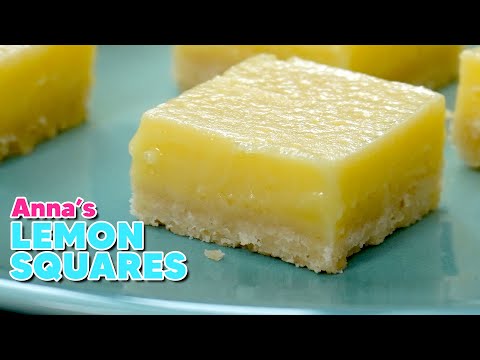 Let's Bake Lemon Squares for a Family Celebration! | Anna's Occasions