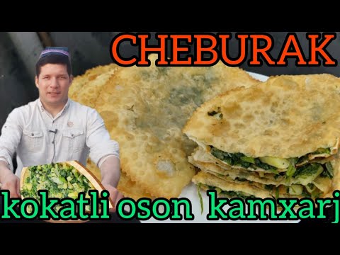 CHEBURAK TAYYORLASH/ TEZ VA OSON/ GO'SHTSIZ 😁