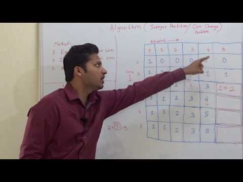 Integer partition / Coin Change Problem (Algorithm) Dynamic Programming (Discrete Math)