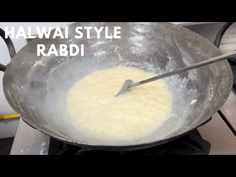 Halwai Style Rabdi Recipe | हलवाई स्टाइल रबड़ी रेसिपी | Rabdi Recipe By Bhargain Ka Chef | Rabri