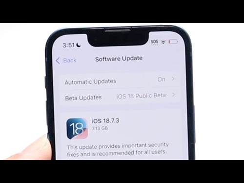 iOS 18.7.3: THIS IS GREAT!