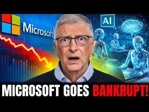 Bill Gates PANICS As Microsoft LOSES $400B After AI Spending BACKFIRES