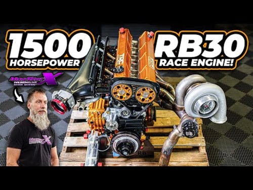 1500HP RB30 Race Engine Build | Full Start to Finish with Mazworx