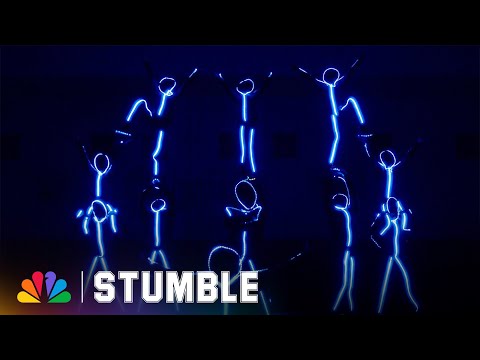 Cheerleaders Get Seriously LIT | Stumble | NBC