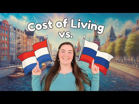 Cost of Living RUSSIA vs. THE NETHERLANDS - Groceries, Rent, Salaries and More! | Rural Russia