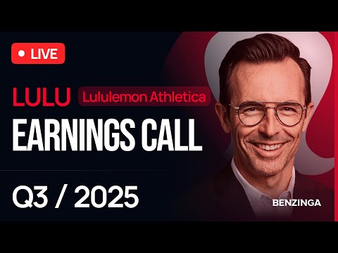 Lululemon Athletica Q3 FY25 Earnings Call | $LULU | 🔴 WATCH LIVE