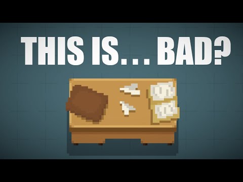 Why Is It Bad That My Game Looks Good?