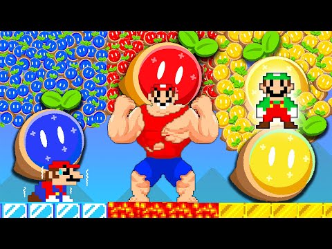 Mario Has Too Many 1-UP Mushrooms and Upgrading to BIGGEST EVER | ADN MARIO GAME