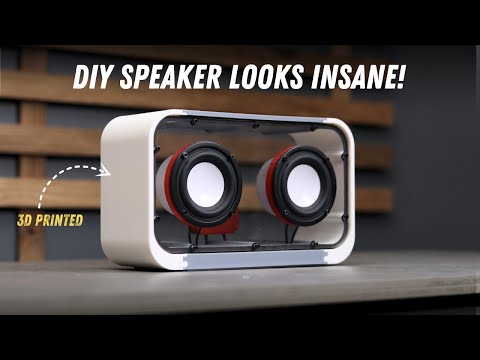 I Build The Most Unique DIY Speaker Ever!