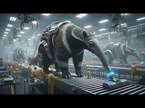 Are Giant Anteaters REALLY Nature's Best Vacuum Cleaners | Process Never Seen