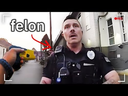 When a Convicted Felon Gets Caught Impersonating a Cop