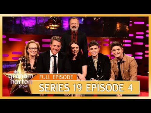S19 E04 - The Graham Norton Show | Full Episode | Meryl Streep, Hugh Grant, Keeley Hawes