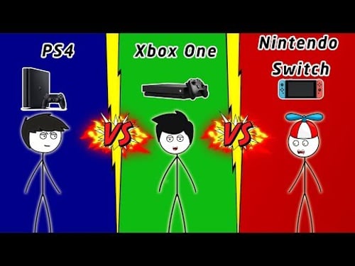 PS4 Gamers VS Xbox One Gamers VS Nintendo Switch Gamers