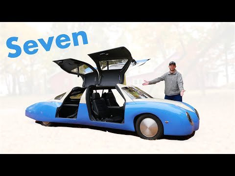 Seven is a Hyper-Efficient Home Built EV Built for the X Prize