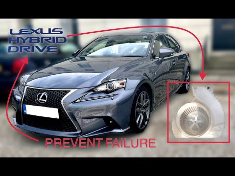 Used LEXUS Hybrid - The First thing you must do - How to clean the hybrid battery fan Part 1