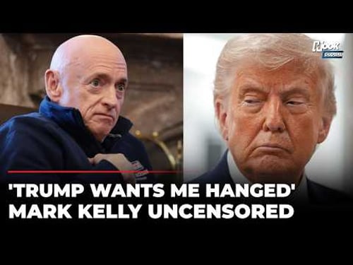 'I Got A Phone Call': Mark Kelly Drops Bombshell On Trump, Makes Sensational Death Threat Claim | US