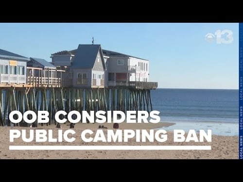 Old Orchard Beach Town Council to vote on public camping ordinance