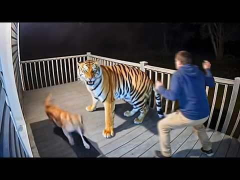 Wild Animals Invading Cities Caught on Camera