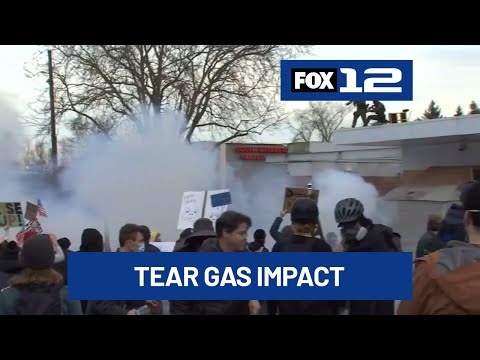 Portland apartment allegedly damaged by federal agents during Saturday’s protest