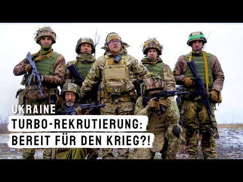 So rekrutiert die Ukraine Soldaten