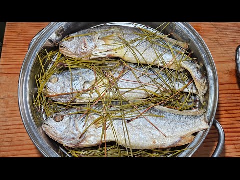 "인생굴비는 솔잎에 찐다! 이제껏 쌀뜨물에 담궈서 찌던 게 후회되네요!"