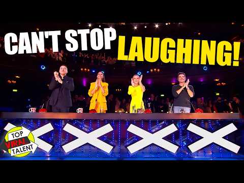 Every Judge Was Laughing Out Loudā¦60 Minutes of Non Stop Comedy!