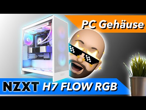 Everything about the new NZXT H7 Flow RGB 2024: Unboxing and Gaming PC Build