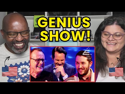 Americans React to The Original Carrot In A Box | 8 OUT OF 10 CATS | Jimmy Carr (ALL 3 !)