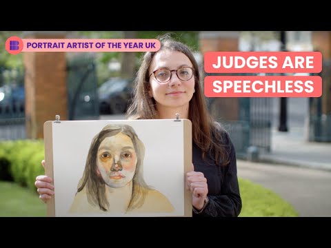 Artist's Unique Style STUNS Judges | Portrait Artist of the Year UK