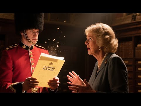 Royal Guard Uncovers Camilla’s Confidential Bloodline File—47 Seconds Later,She Implores Him Silence