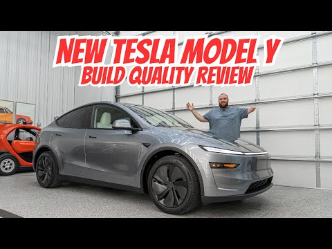 New Tesla Model Y Build Quality Review! Refresh Has Exceptional Fit & Finish