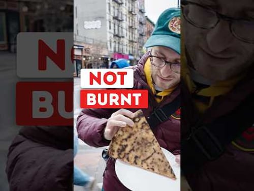 This Pizza Is NOT BURNED!