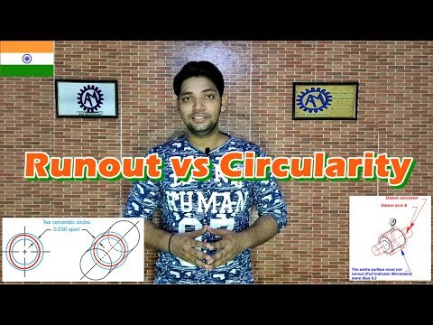 DIFFERENCE BETWEEN RUNOUT AND CIRCULARITY ! RUNOUT VS CIRCULARITY !! ASK MECHNOLOGY !!!