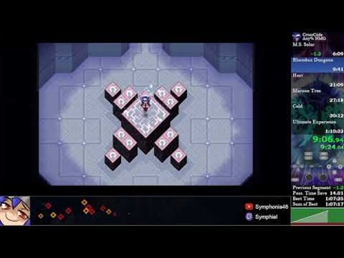 CrossCode Any% No Menu Glitches Speedrun - 1:11:56 RTA (1:09:46 w/o loads)