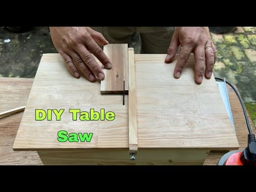How To Make Table Saw From 775 DC Motor