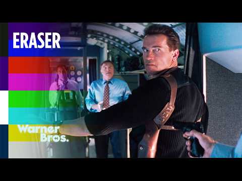 Eraser | Airplane Shootout and Escape | Warner Bros. Rewind