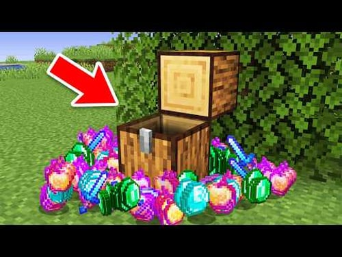 Minecraft, But Trees Are CHESTS!