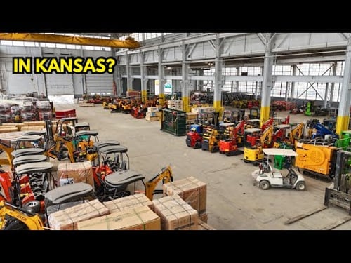 I Wasn’t Ready for This… A Massive Chinese Mini Equipment Auction in Kansas