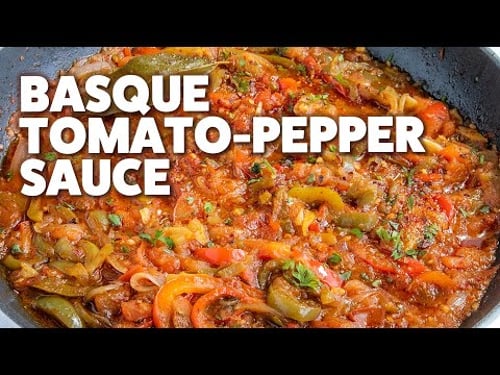 How to Make Piperade (Delicious Basque Pepper Sauce)