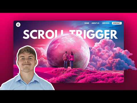 SNAP ON SCROLL - GSAP Elementor Scrolltrigger (No plugin slider)
