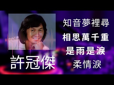 許冠傑 Sam Hui Mix - #知音夢裡尋 #相思萬千重 #是雨是淚 #柔情淚