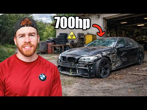 I BOUGHT an OLD, Abandoned Twin Turbo BMW that was Left in the WOODS...