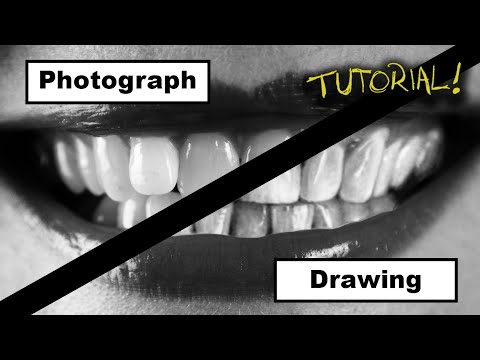 How to Draw Hyper Realistic Teeth! EASY Step-by-Step
