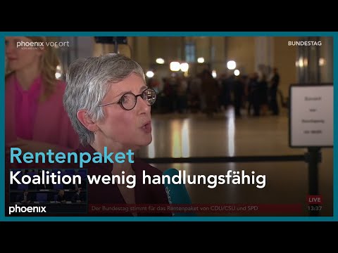 Britta Haßelmann zur Abstimmung zum Rentenpaket am 05.12.25