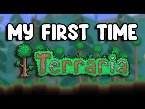 My FIRST Time Ever Trying Terraria... | Terraria #1