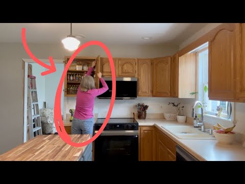 People with dated cabinets are FLIPPING over this genius idea!