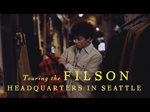 A SHOPPING TRIP (AND BEHIND THE SCENES) AT FILSON'S FLAGSHIP IN SEATTLE - With Rajiv Surendra