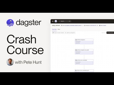 Dagster Crash Course: develop data assets in under ten minutes